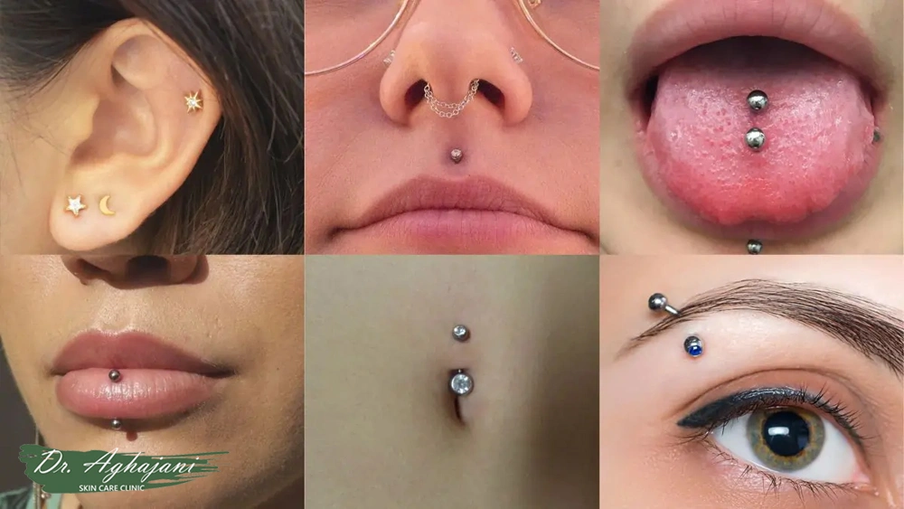 جای پیرسینگ