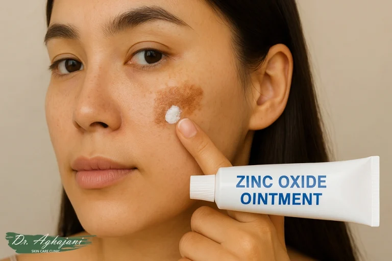 درمان لک صورت